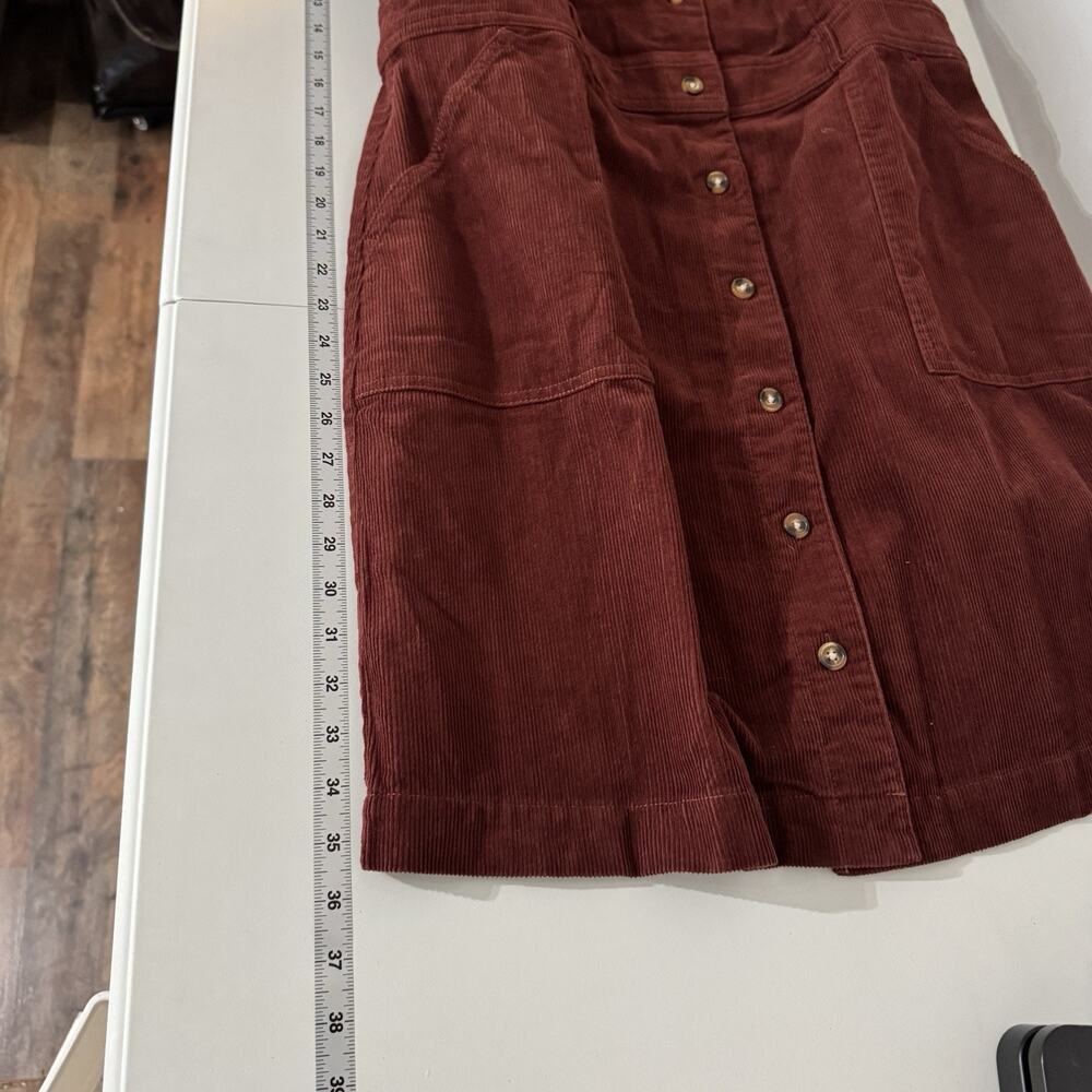 Universal Thread Corduroy Button Front Shirt Dres… - image 6